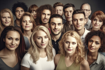 Obraz premium The Beauty of Diversity AI Generated
