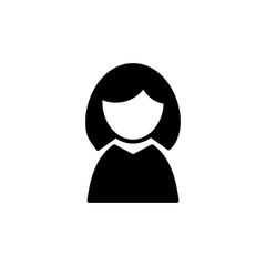 Female icon vector. toilet icon. restroom sign. gender