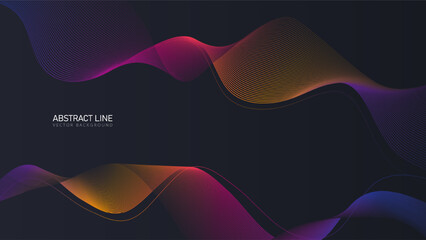 Abstract line background