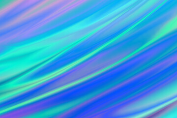 Futuristic vibrant hologram fluid Background