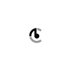 Elegant letter c note music logo for web, brand, symbol, vector, icon, logo, design, business, illustration, musical, c, letter, note, music, identity, studio, marketing, industry, entertainment