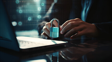 Web security, Cyber attack, Lock, Secure,