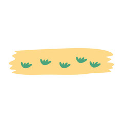 grass sticker washi tapes