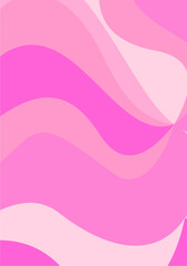 The background image is in pink tones, using shapes to arrange. Composition with gradation used for graphics