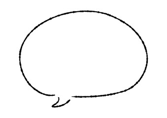 ペンの手描き吹き出し