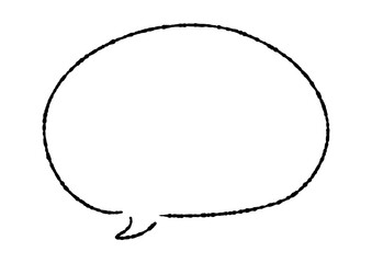 ペンの手描き吹き出し