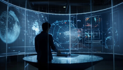 Fototapeta premium Visualizing Complex Data Sets. A Data Scientist's Toolkit