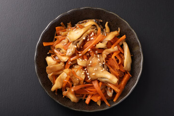 舞茸とニンジンのきんぴら