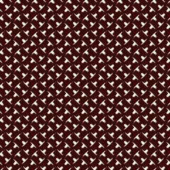 Geometric seamless pattern. Simple surface print. Puzzle shapes motif ornament. Minimal geo modern background