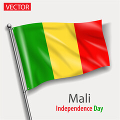 Mali country flag independence day