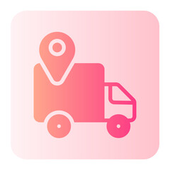 tracking gradient icon