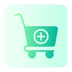 add to cart gradient icon