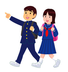 修学旅行で自由行動をする