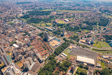 Ribeirão Preto, Sao Paulo/Brazil - Circa April 2023: Ribeirao Preto, Ribeirania, avenue maurílio...