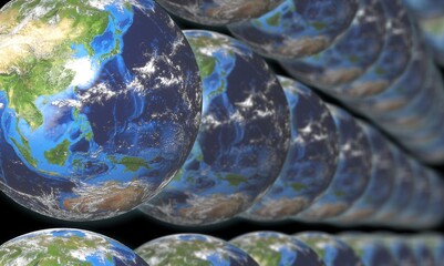 Earth globe universes planet background