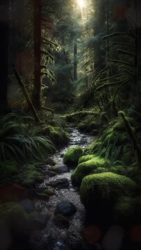 Brook in the forest