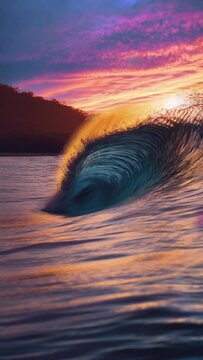 sunset ion the ocean