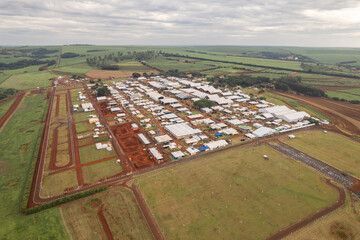Ribeirao Preto, São Paulo, Brazil, circa April 2023: Aerial view of 