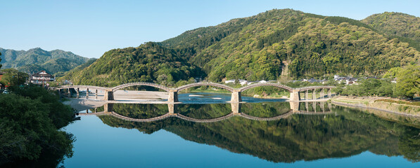 山口県岩国市にある錦帯橋