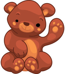 Cute Bear Character