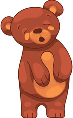 Cute Bear Character