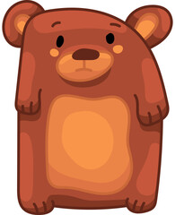 Cute Bear Character