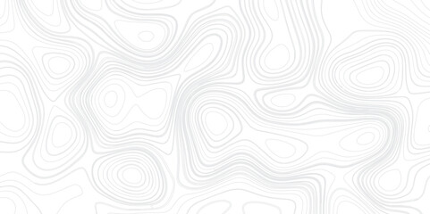 Panorama view gradient multicolor wave curve lines banner background design. Vector illustration. Line topography map contour background .Abstract Topographic map background with wave line.