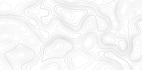 Panorama view gradient multicolor wave curve lines banner background design. Vector illustration. Line topography map contour background .Abstract Topographic map background with wave line.