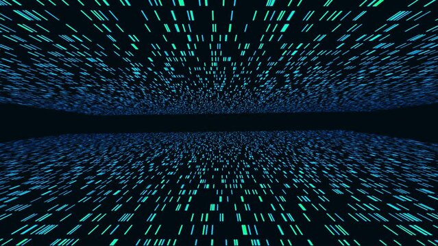 Big Genomic Data Visualization - DNA Test, Barcoding, Genome Map Architecture. Available in 4K video render animation footage.