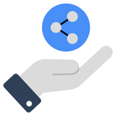 Perfect design icon of share sign