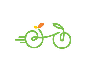 World bicycle day logo design