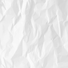 White creased crumpled paper sheet texture can be use as background. Ragged White Paper, white waxed packing paper texture.	