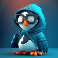 Mascot Character Penguin