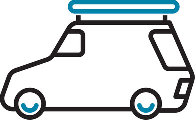 car line illustration