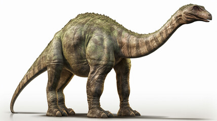 Fototapeta premium プラキオサウウスのイメージ - image of Brachiosaurus - No1 Generative AI