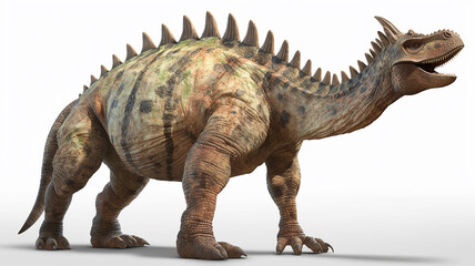 Fototapeta premium ランベオサウルスのイメージ - image of Lambeosaurus - No1 Generative AI