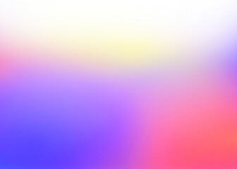 transparent rainbow color gradation effect