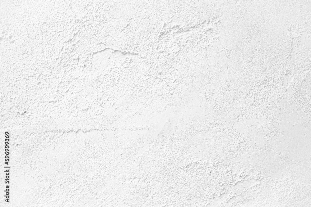 Wall mural white cement textured wall concrete stone background. white texture wall background