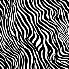 Zebra stripes texture 4, seamless vector SVG with transparency