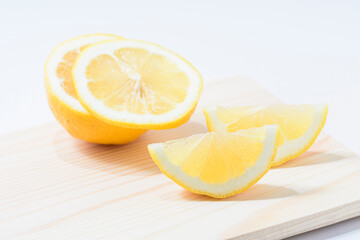 レモンの断面
