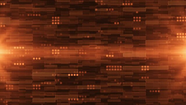 Abstract Trapcode Form digital particle wave and lights background animation cyber or technology background.