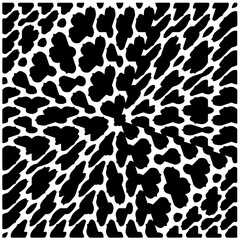 Monochrome pattern. Abstract texture for fabric print, card, table cloth, furniture, banner, cover, invitation, decoration, wrapping.seamless repeating pattern.Black and white color.