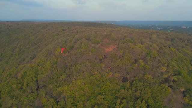 parachute raide in chapora beach in goa india Sandy Beach Sweet Lake goa