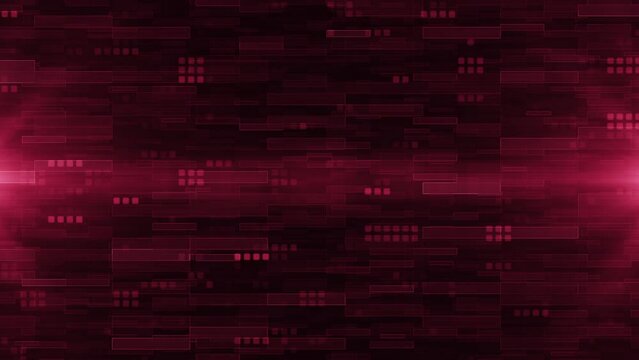 Abstract Trapcode Form digital particle wave and lights background animation cyber or technology background.