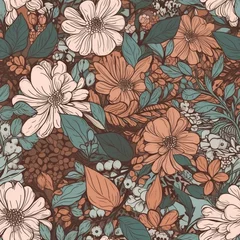 Gordijnen seamless pattern design © 지니 강