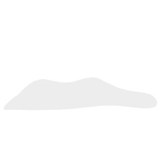 Vector Illustration of Pile of Winter Snow