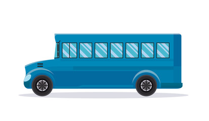 public transport bus vector illustration	
