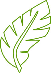 leaf line illustration