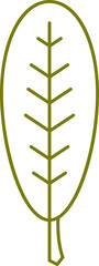 leaf line illustration