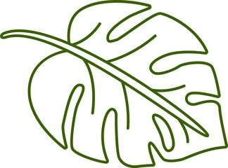 leaf line illustration